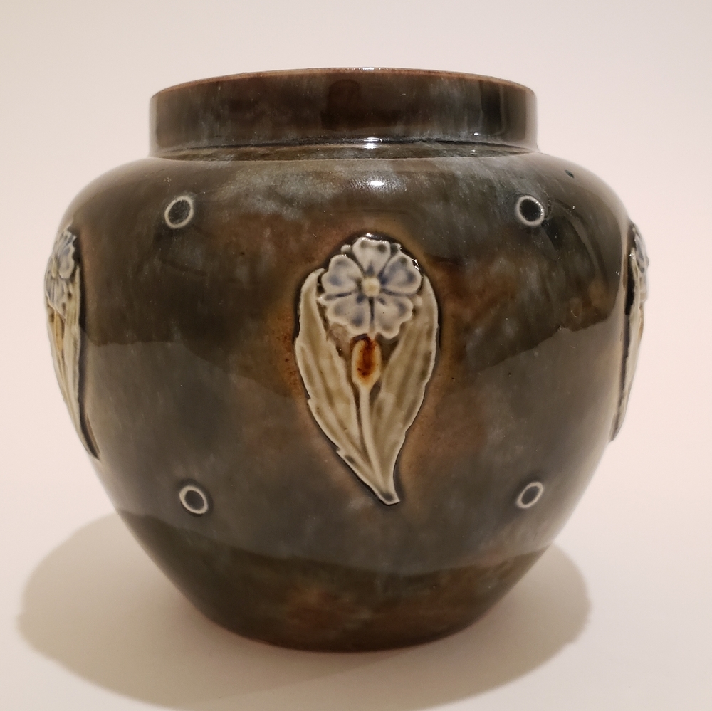 Art Nouveau Antique Jardinière Doulton Maud Bowden